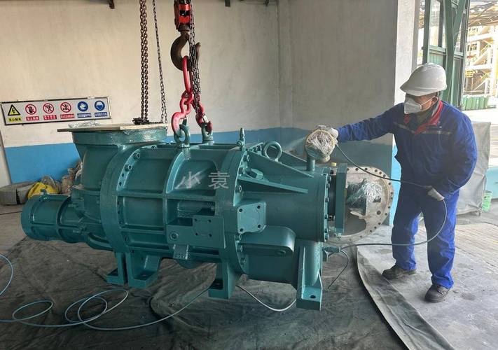 盐煤石油化工天然气行业约克工业工业冷冻低温高温螺杆压缩机喷液冷却